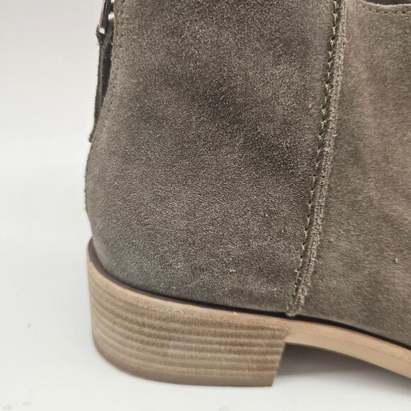 Dolce Vita Women's Taupe Suede Tucker Ankle Boots Size 9.5 - Picture 10 of 13
